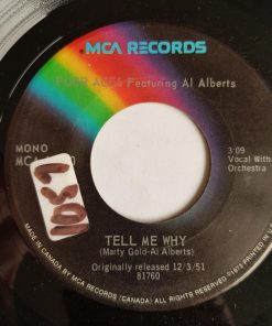 The Four Aces - Tell Me Why / Love Is A Many Splendored Thing (7", Single, Mono) (Very Good Plus (VG+))