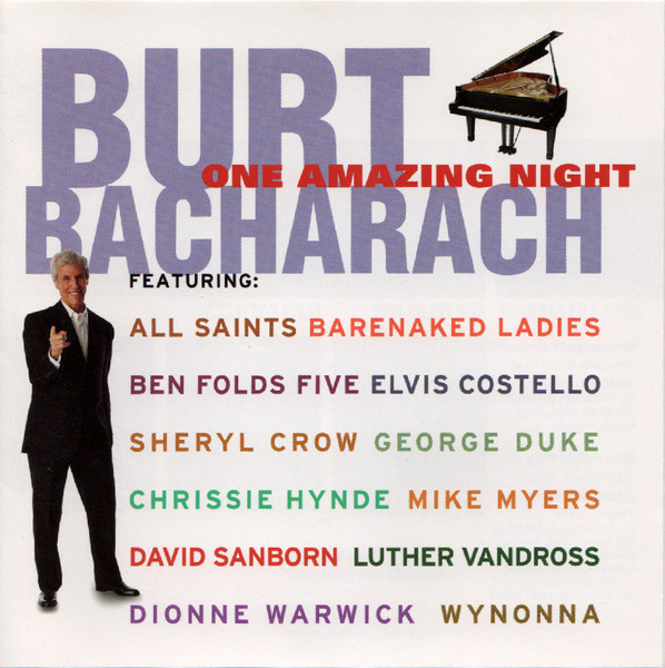 Burt Bacharach - One Amazing Night (CD, Album) (Near Mint (NM or M-))