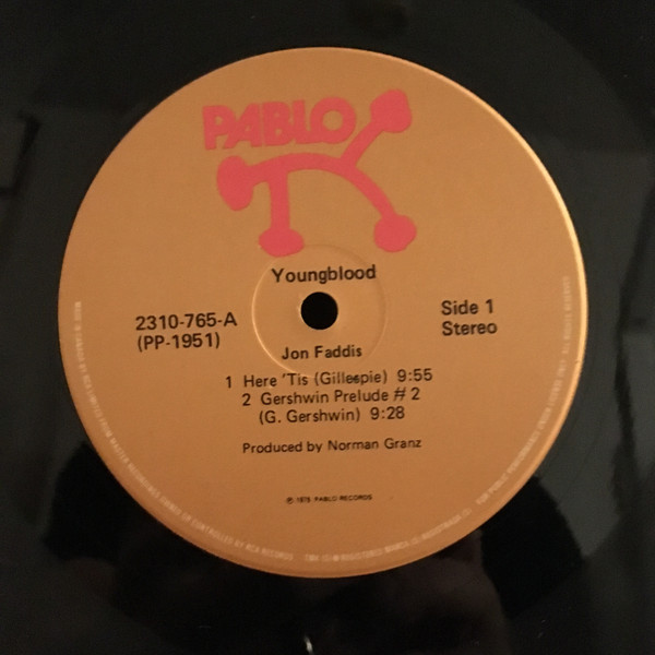 Jon Faddis - Youngblood (LP, Album) (Very Good Plus (VG+)) - Image 3