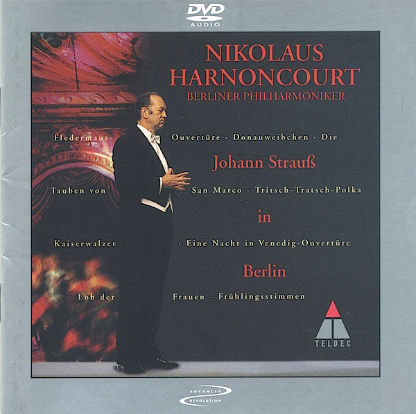 Nikolaus Harnoncourt, Berliner Philharmoniker, Johann Strauss Jr. - Johann Strauß In Berlin (DVD-A, Album, Adv) (Mint (M))