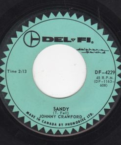Johnny Crawford - Sandy (7", Single) (Very Good Plus (VG+))