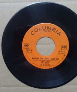 Mac Davis - Whoever Finds This, I Love You (7") (Near Mint (NM or M-))
