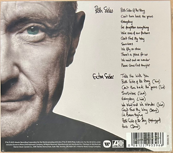 Phil Collins - Both Sides (2xCD, Album, Dlx, RE, RM) (Mint (M)) - Image 2
