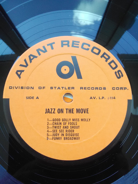 The Syrup - Avant Records Presents: Jazz "On The Move" (LP, Album, Mono) (Near Mint (NM or M-)) - Image 3