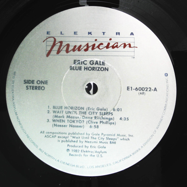 Eric Gale - Blue Horizon (LP, AR) (Very Good Plus (VG+)) - Image 3