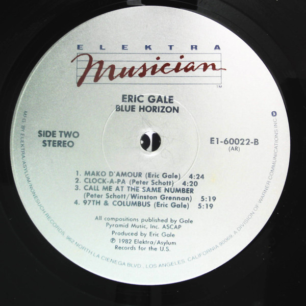 Eric Gale - Blue Horizon (LP, AR) (Very Good Plus (VG+)) - Image 4