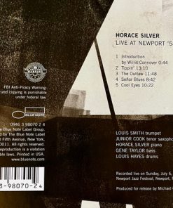 Alternative view of Horace Silver - Live At Newport '58 (CD, Album) (Near Mint (NM or M-))