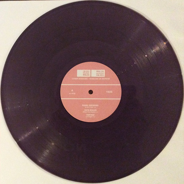 Pierre Kwenders / Faith Healer / Partner (3) - Polaris Cover Sessions No. 5 (12", Pur) (Very Good Plus (VG+)) - Image 3