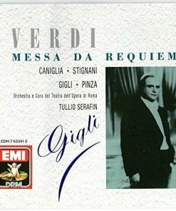 Verdi* - Caniglia*, Stignani*, Gigli*, Pinza*, Orchestra* e Coro Del Teatro Dell'Opera Di Roma, Tullio Serafin - Messa Da Requiem (CD, Mono, RE, RM) (Near Mint (NM or M-))