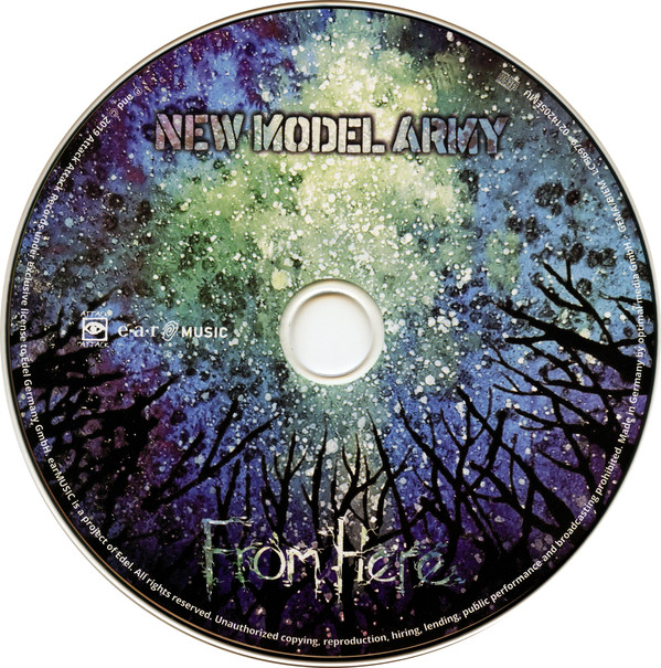 New Model Army - From Here (CD, Album, Med) (Mint (M)) - Image 3