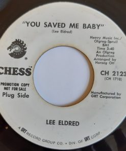 Lee Eldred - You Saved Me Baby (7", Single, Promo) (Very Good Plus (VG+))