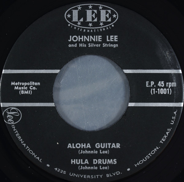 Johnnie Lee (3) - Aloha Guitar (7", EP) (Very Good (VG))