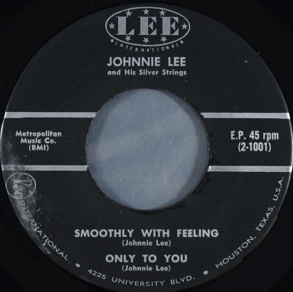 Johnnie Lee (3) - Aloha Guitar (7", EP) (Very Good (VG)) - Image 2