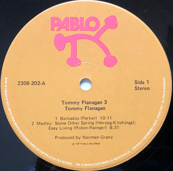 Tommy Flanagan Trio, Keter Betts & Bobby Durham - Montreux '77 (LP, Album) (Near Mint (NM or M-)) - Image 3
