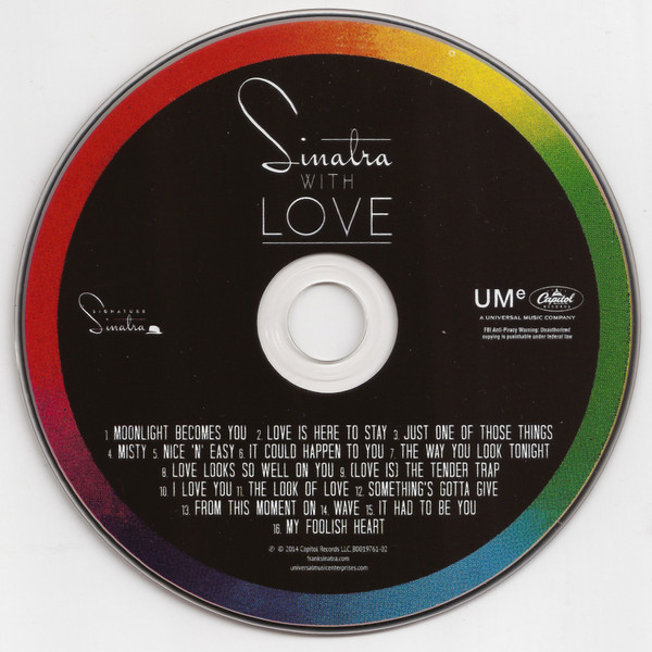 Frank Sinatra - With Love (CD, Comp) (Mint (M)) - Image 3