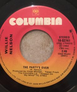 Alternative view of Willie Nelson - Always On My Mind / The Party's Over (7", Single) (Very Good Plus (VG+))