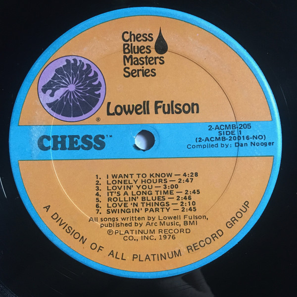 Lowell Fulson - Lowell Fulson (2xLP, Album, Comp, Kee) (Very Good Plus (VG+)) - Image 3