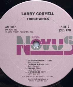 Larry Coryell with John Scofield and Joe Beck - Tributaries (LP, Album, Ter) (Very Good Plus (VG+)) - Image 4