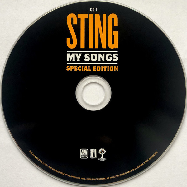Sting - My Songs (2xCD, Album, S/Edition) (Mint (M)) - Image 5