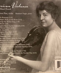 Alternative view of Rachel Barton Pine, Matthew Hagle - American Virtuosa: Tribute To Maud Powell (CD, Album) (Mint (M))