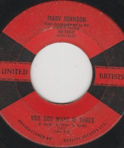 Alternative view of Marv Johnson - Don't Leave Me / You Got What It Takes (7", Single) (Very Good Plus (VG+))