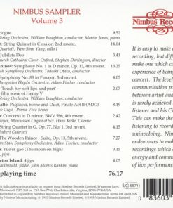 Alternative view of Various - Nimbus Sampler (CD, Comp, Amb, Smplr) (Near Mint (NM or M-))