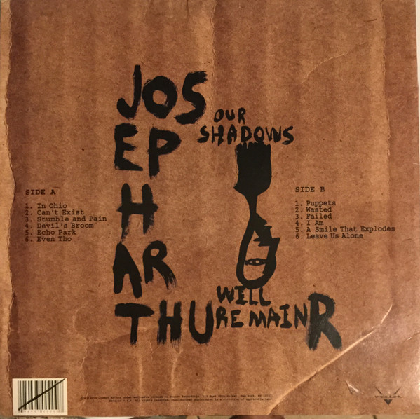 Joseph Arthur - Our Shadows Will Remain (LP, Album) (Very Good Plus (VG+)) - Image 2
