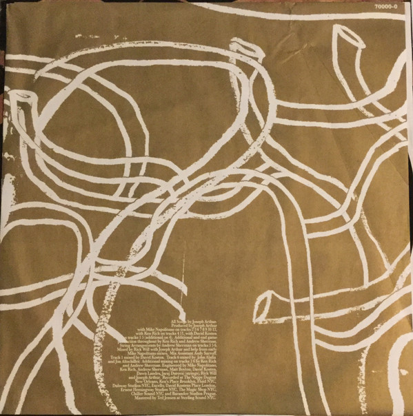 Joseph Arthur - Our Shadows Will Remain (LP, Album) (Very Good Plus (VG+)) - Image 4