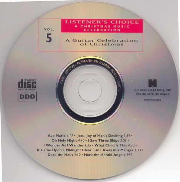 Jonathan Burchfield - A Guitar Celebration Of Christmas (CD, RE) (Near Mint (NM or M-)) - Image 3