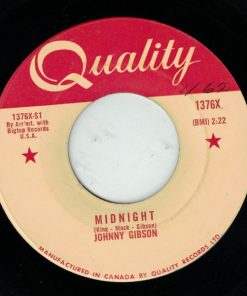 Johnny Gibson - Midnight (7", Single) (Near Mint (NM or M-))