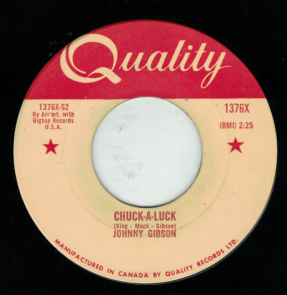 Johnny Gibson - Midnight (7", Single) (Near Mint (NM or M-)) - Image 2
