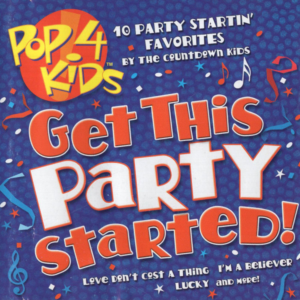 The Countdown Kids - Get This Party Started! (CD) (Mint (M))