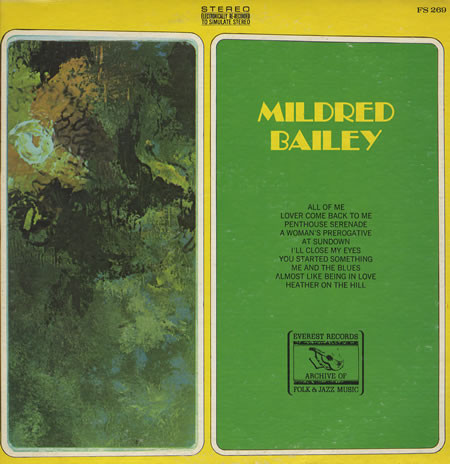 Mildred Bailey - Mildred Bailey (LP, Comp) (Very Good Plus (VG+))