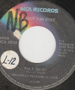 Leroy Van Dyke - Walk On By / Auctioneer  (7", Single, Mono, RE) (Near Mint (NM or M-))