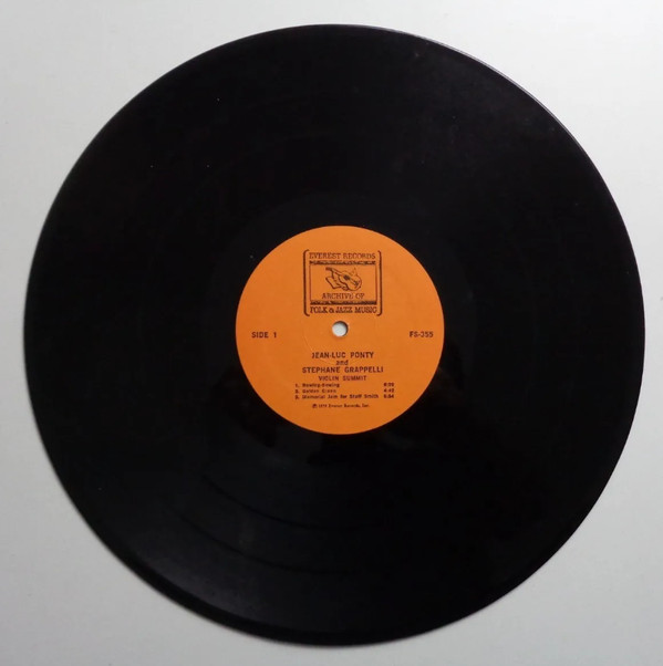 Jean-Luc Ponty, Stephane Grappelli* - Violin Summit (LP, Album, RE) (Near Mint (NM or M-)) - Image 4