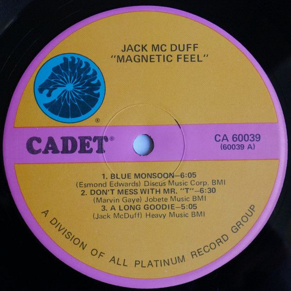 Brother Jack McDuff - Magnetic Feel (LP, Album, RP) (Near Mint (NM or M-)) - Image 3