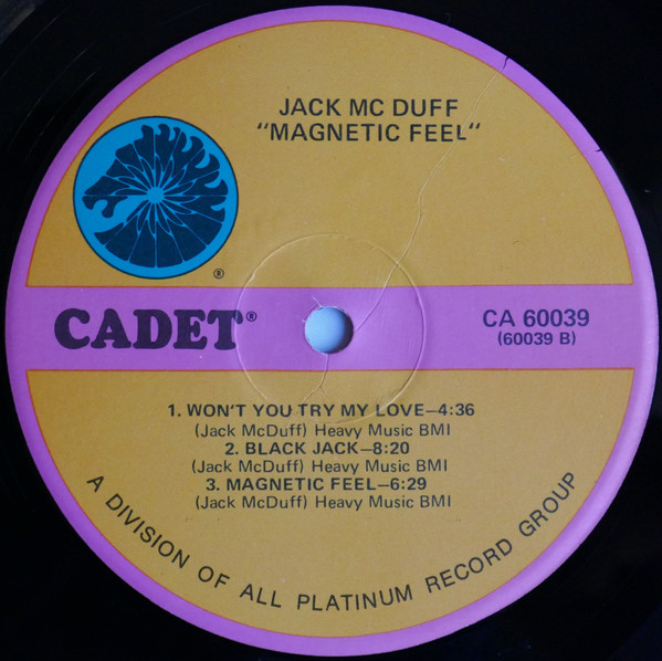 Brother Jack McDuff - Magnetic Feel (LP, Album, RP) (Near Mint (NM or M-)) - Image 4