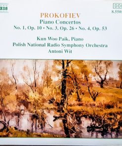 Prokofiev*, Kun Woo Paik, Polish National Radio Symphony Orchestra, Antoni Wit - Piano Concertos No. 1, Op. 10 · No. 3, Op. 26 · No. 4, Op. 53 (CD) (Near Mint (NM or M-))