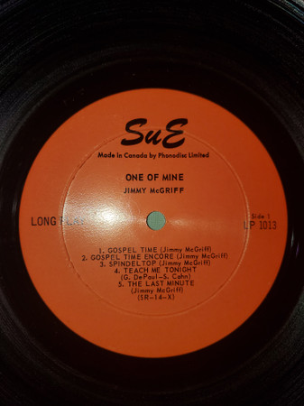 Jimmy McGriff - One Of Mine (LP, Album) (Very Good (VG)) - Image 3