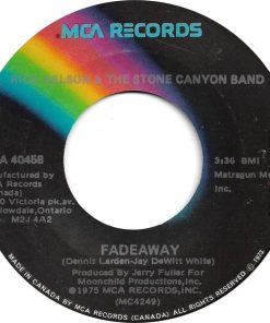 Alternative view of Rick Nelson & The Stone Canyon Band - Rock And Roll Lady (7") (Very Good Plus (VG+))