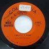 Mac Davis - I Believe In Music (7") (Very Good Plus (VG+))