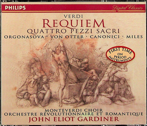Verdi* - Orgonasova* · Von Otter* · Canonici* · Miles* · Monteverdi Choir* · Orchestre Révolutionnaire Et Romantique · John Eliot Gardiner - Requiem / Quattro Pezzi Sacri (2xCD, Album) (Near Mint (NM or M-))