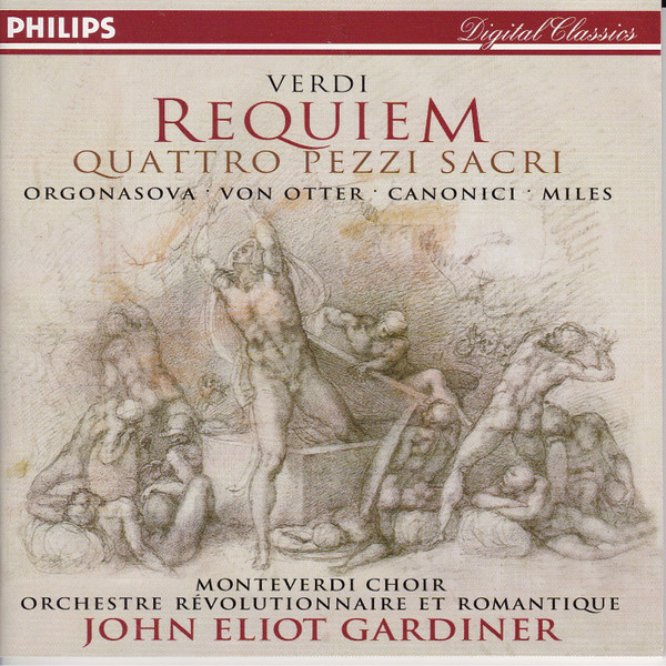 Verdi* - Orgonasova* · Von Otter* · Canonici* · Miles* · Monteverdi Choir* · Orchestre Révolutionnaire Et Romantique · John Eliot Gardiner - Requiem / Quattro Pezzi Sacri (2xCD, Album) (Near Mint (NM or M-)) - Image 3