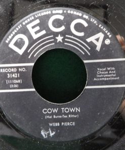 Webb Pierce - Cow Town  (7") (Near Mint (NM or M-))