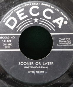 Alternative view of Webb Pierce - Cow Town  (7") (Near Mint (NM or M-))