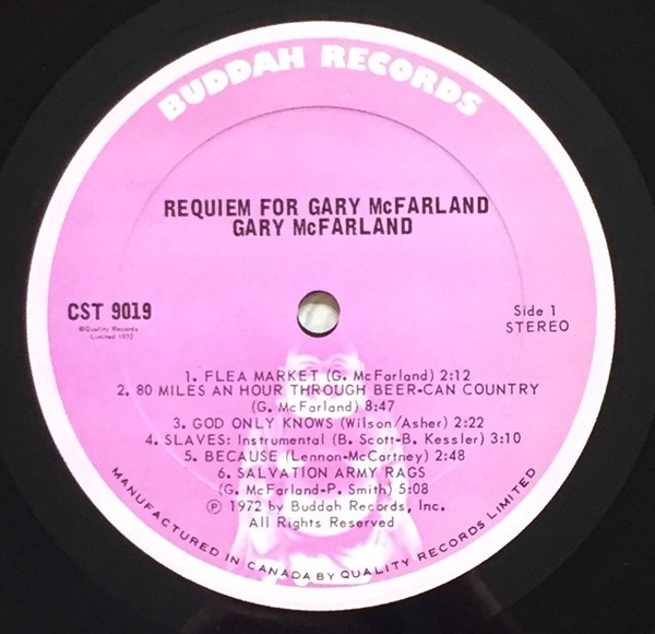 Gary McFarland - Requiem For Gary McFarland (LP, Comp) (Near Mint (NM or M-)) - Image 3
