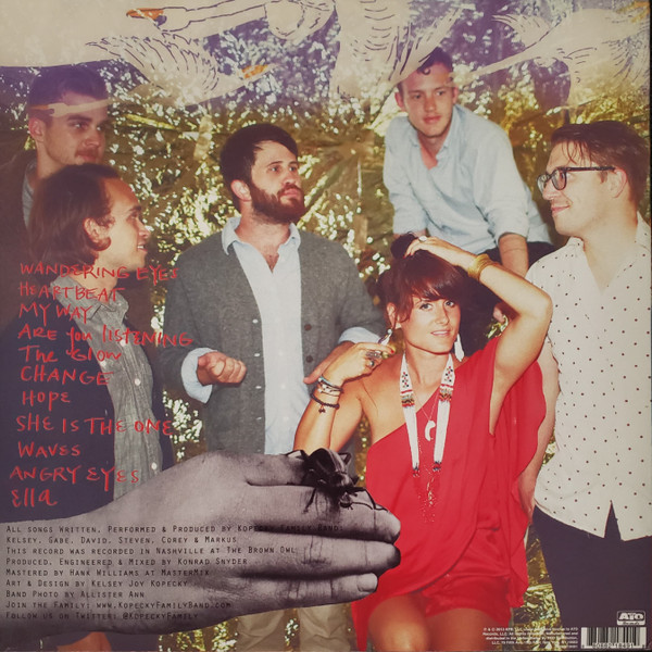 Kopecky Family Band - Kids Raising Kids (LP, Album, Pur) (Very Good (VG)) - Image 2
