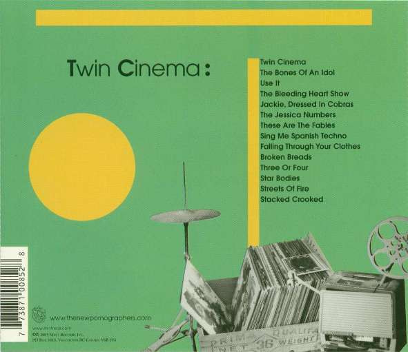 The New Pornographers - Twin Cinema (CD, Album) (Mint (M)) - Image 3