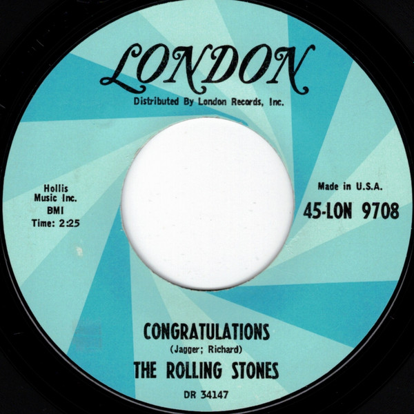 The Rolling Stones - Time Is On My Side (7", Single, Styrene) (Near Mint (NM or M-)) - Image 2