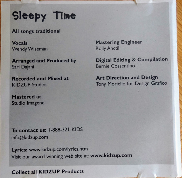 Various - Sleepy Time - Best Loved Lullabies (CD, Comp) (Near Mint (NM or M-)) - Image 3